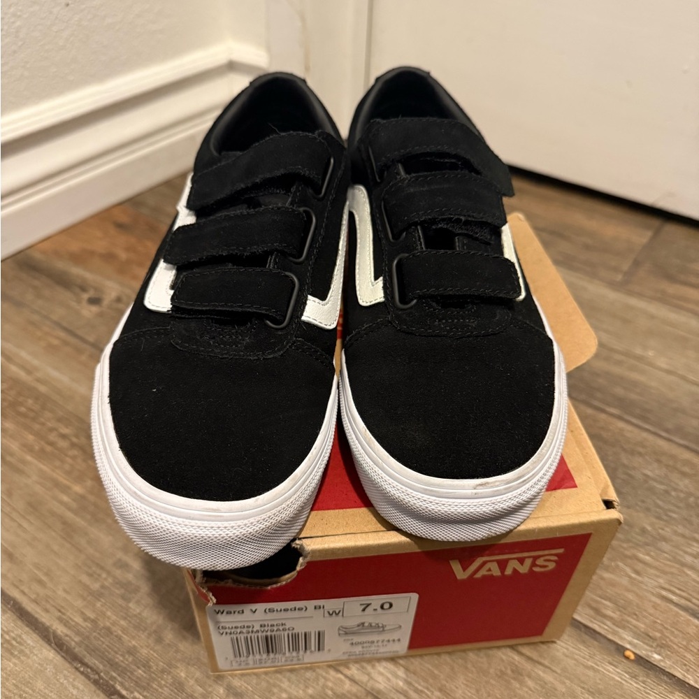 Velcro Vans- Ward V (Suede)